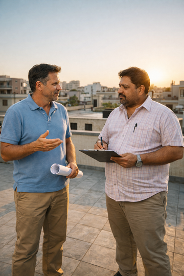 handling a waterproofing contractor