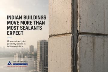 sealants failure in indian construction sites