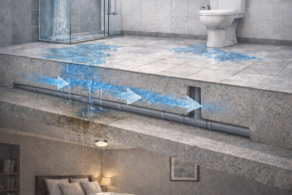 Sunken Slab & Bathroom Waterproofing: Getting It Right Before the Tile ...