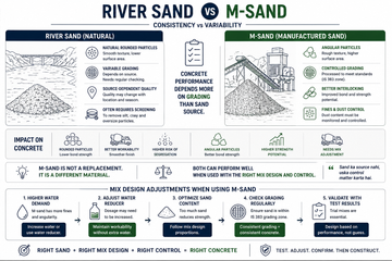 River Sand or Manufactured Sand ?
