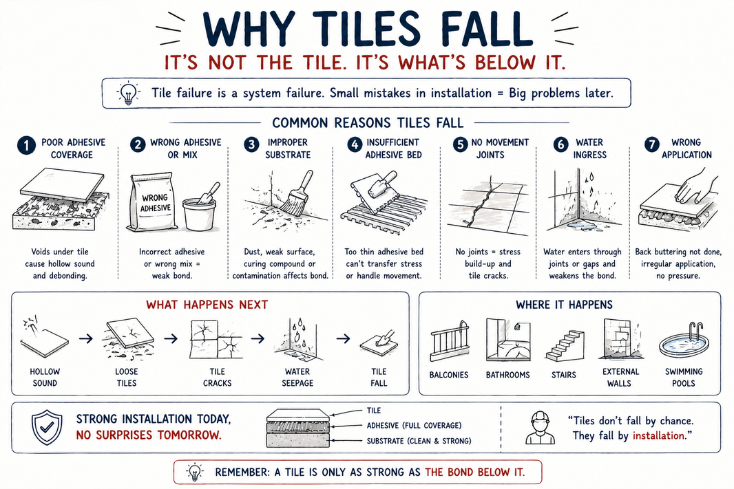 Why the tiles fall? – Technotrade Associates