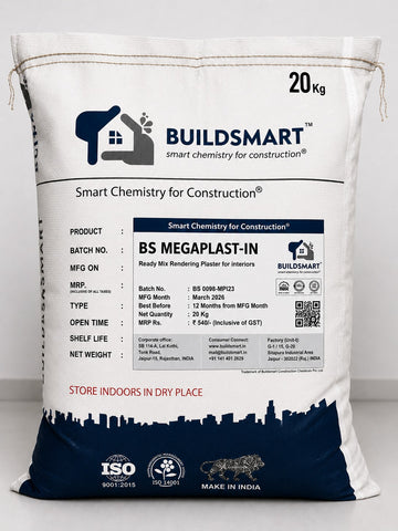 BS MegaPlast In - Ready Mix Plaster for Interiors