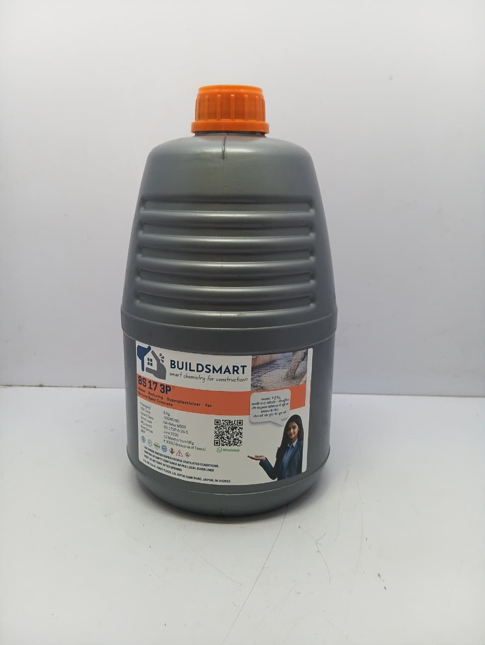 BS 17 3P Concrete Admixture for Natural Sand Mix