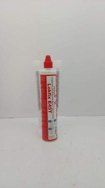 Fosroc Lokfix E45T-300ML Styrene free vinylester resin based cartridge system,for anchoring reinforcement and fixings into a variety of substretes.Extended setting for hot climates