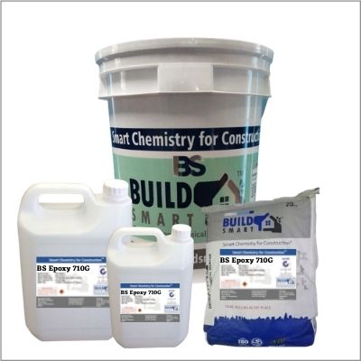 BS Epoxy 710G Kit ( Resin 1Kg+Hardener 500gms+Filler 8.5Kg= 10 Kg )