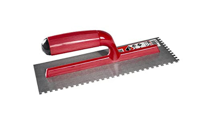 Rubi 25903 High Wear Resistant Steel Notched Trowel 11" x 4"