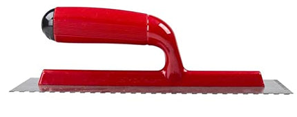 Rubi 25903 High Wear Resistant Steel Notched Trowel 11" x 4"